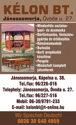 KÉLON Faipari és Kereskedelmi Bt.