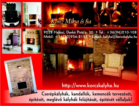 Korcz Miksa - Cserépkályhás és kandallóépítő