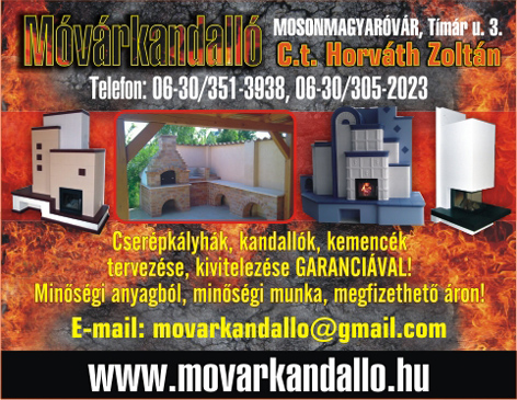 Móvárkandalló C.t.: Horváth Zoltán
