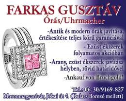 Farkas Gusztáv - Órás