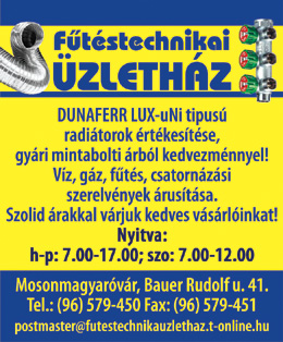 Fűtéstechnikai Üzletház