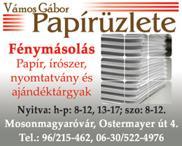 Vámos Gábor Papírüzlete