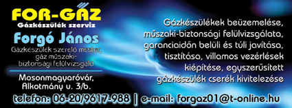 For-Gáz Gázkészülék szerviz