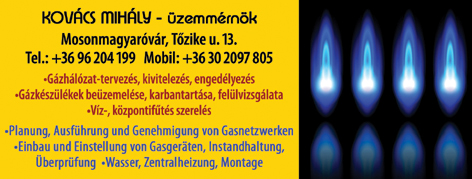 Kovács Mihály – üzemmérnök