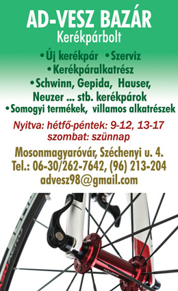 Ad-Vesz Bazár kerékpárbolt