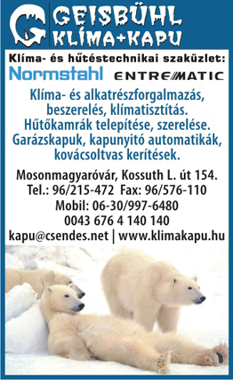 Geisbühl Klíma+Kapu Szaküzlet