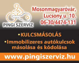 Pingi Kulcsmásoló Műhely