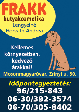 Frakk kutyakozmetika