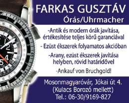 Farkas Gusztáv - Órás