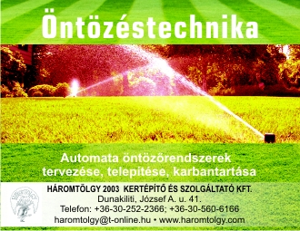 Háromtölgy 2003 Kertépítő és Szolgáltató Kft.