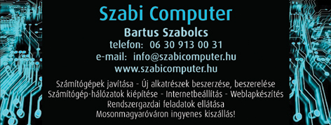 Szabi Computer Bt Bartus Szabolcs