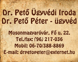 Dr. Pető Péter - ügyvéd
