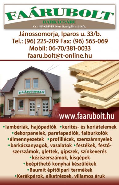 Faárubolt Jánossomorja